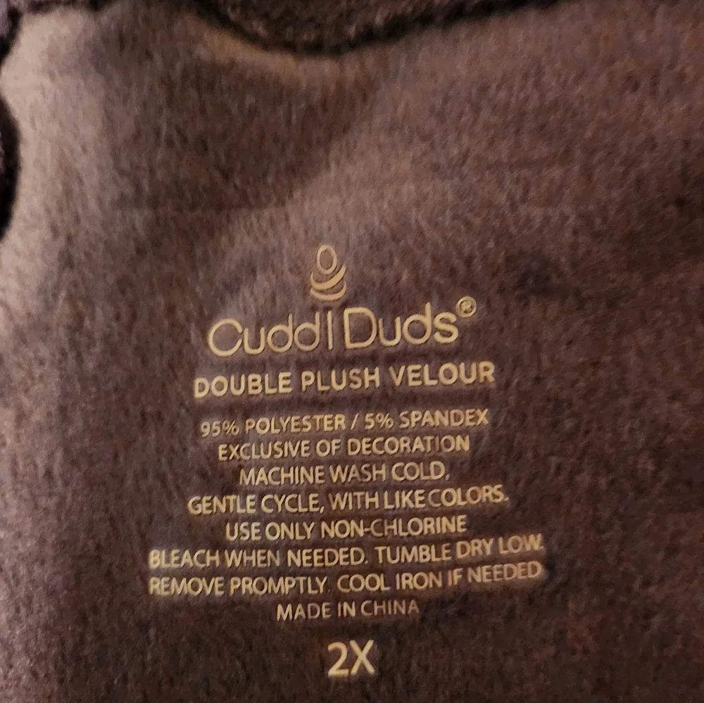 Comfy Plus Size Velour Leggings✨️⭐️ - Picture 4 of 4